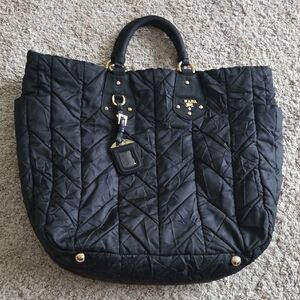 Prada Gaufre Quilted Tessuto Nylon handbag